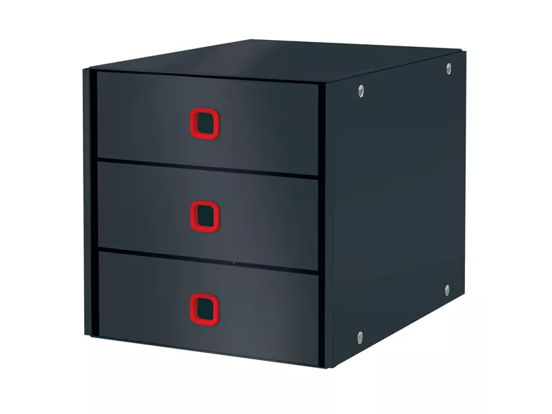Cassettiera Click&Store Cosy Leitz - 3 Cassetti - 28,6x28,2x35,8 cm - 53680089 (Grigio)