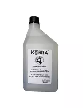 Olio Lubrificante per Distruggidocumenti Kobra - 51.086 (1 Litro)