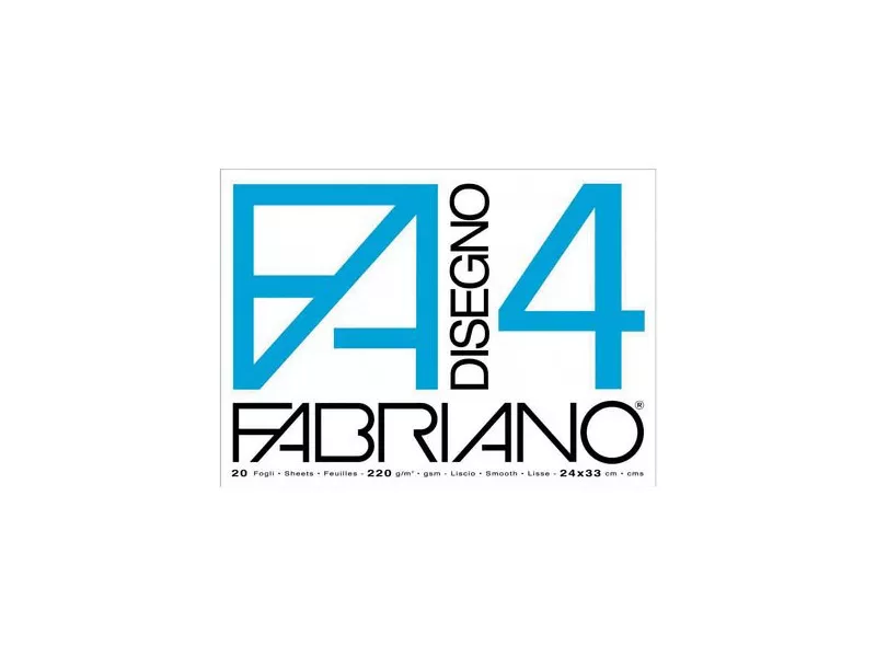 Album da Disegno Fabriano 4 - 24x33 cm - Ruvido (Bianco) Album da Disegno Fabriano 4 - 24x33 cm - Ruvido (Bianco)