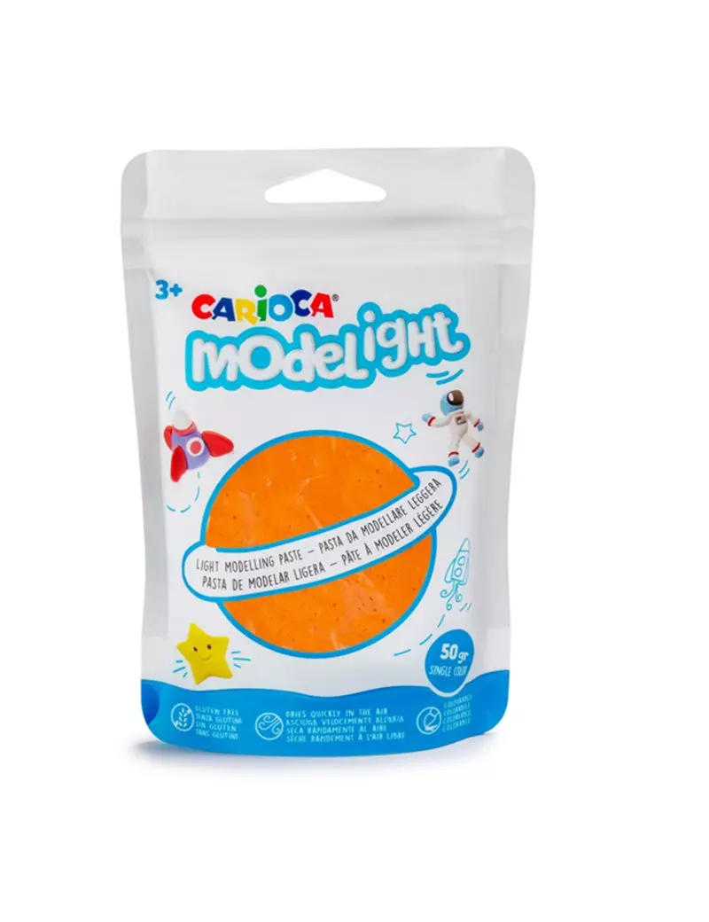 Pasta Model Light Carioca - 50 g - 52001 (Assortiti Conf. 12)