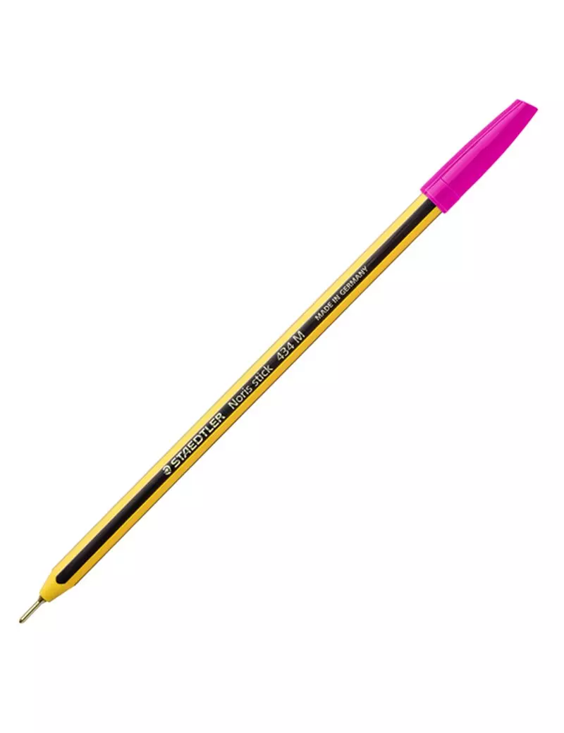 Penna a Sfera Noris Stick Staedtler - 1 mm - 434 20 (Magenta Conf. 10) Penna a Sfera Noris Stick Staedtler - 1 mm - 434 20 (Magenta Conf. 10)