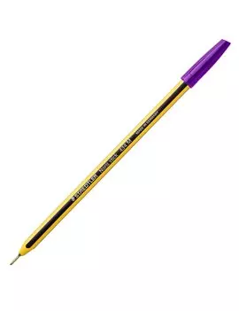 Penna a Sfera Noris Stick Staedtler - 1 mm - 434 06 (Violetto Conf. 10)