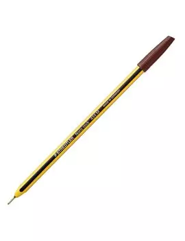 Penna a Sfera Noris Stick Staedtler - 1 mm - 434 76 (Marrone Conf. 10)