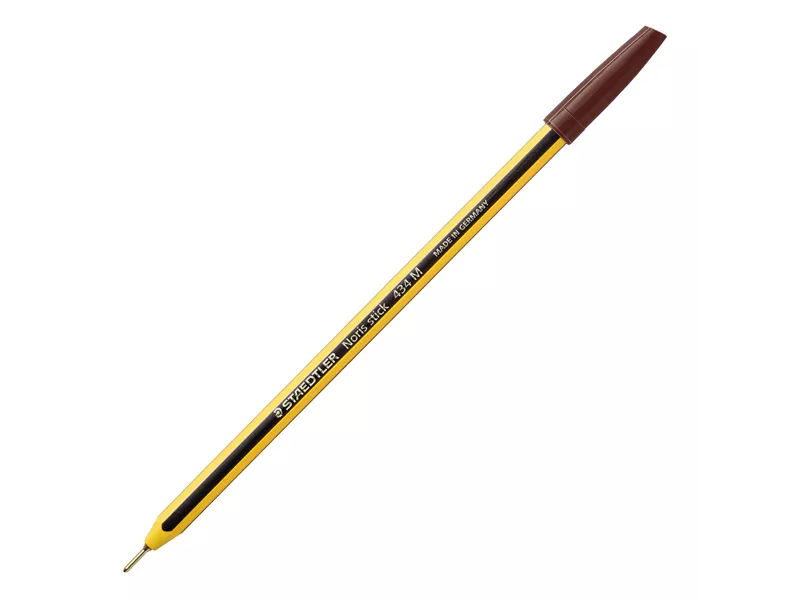 Penna a Sfera Noris Stick Staedtler - 1 mm - 434 76 (Marrone Conf. 10)