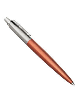 Penna a Sfera a Scatto Jotter Core Parker - Media - 1953189 (Blu Fusto Arancione)