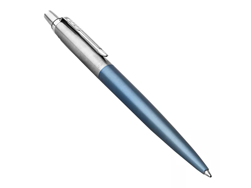 Penna a Sfera a Scatto Jotter Core Parker - Media - 1953191 (Blu Fusto Blu Ghiaccio) Penna a Sfera a Scatto Jotter Core Parker - Media - 1953191 (Blu Fusto Blu Ghiaccio)