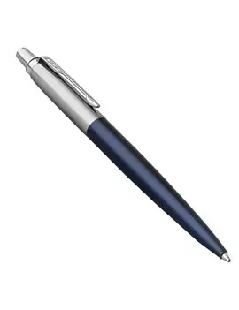 Penna a Sfera a Scatto Jotter Core Parker - Media - 1953186 (Blu Fusto Blu)