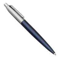 Penna a Sfera a Scatto Jotter Core Parker - Media - 1953186 (Blu Fusto Blu)
