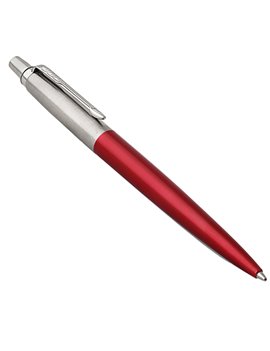 Penna a Sfera a Scatto Jotter Core Parker - Media - 1953187 (Blu Fusto Rosso)