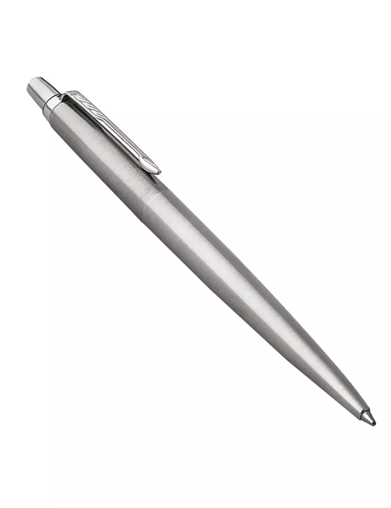 Penna a Sfera a Scatto Jotter Core Stainless Steel Parker - Media - 1953170 (Blu Fusto Acciaio) Penna a Sfera a Scatto Jotter Core Stainless Steel Parker - Media - 1953170 (Blu Fusto Acciaio)