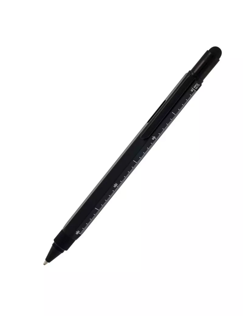 Penna a Sfera Multifunzione Tool Pen Monteverde - Punta Media - J035210 (Nero) Penna a Sfera Multifunzione Tool Pen Monteverde - Punta Media - J035210 (Nero)