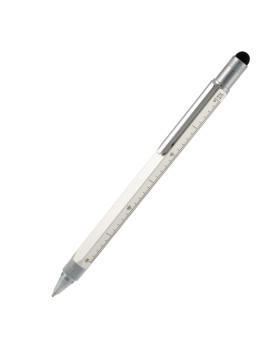 Penna a Sfera Multifunzione Tool Pen Monteverde - Punta Media - J035211 (Argento)