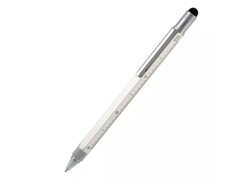 Penna a Sfera Multifunzione Tool Pen Monteverde - Punta Media - J035211 (Argento)