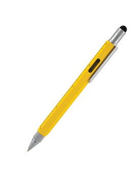 Penna a Sfera Multifunzione Tool Pen Monteverde - Punta Media - J035212 (Giallo)