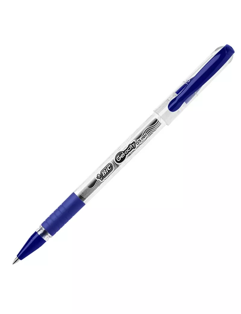 Penna Gel Gelocity Stic Bic - 0,5 mm - CEL 1010265 (Blu Conf. 30) Penna Gel Gelocity Stic Bic - 0,5 mm - CEL 1010265 (Blu Conf. 30)