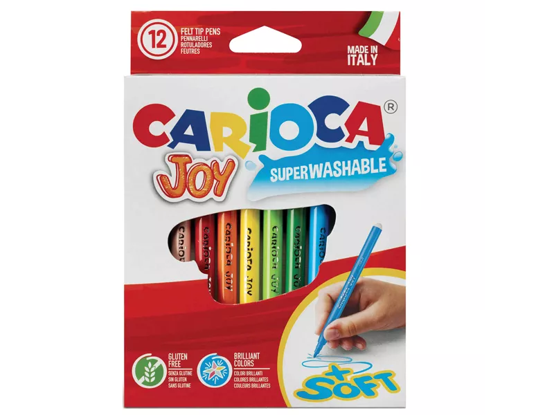Pennarelli Joy Carioca - Punta Fine - 40614 (Assortiti Conf. 12)
