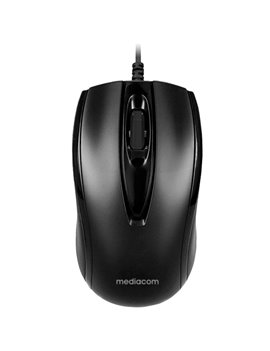 Mouse Ottico BX130 Mediacom - USB - M-MEB130 (Nero)