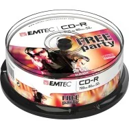 CD-R Emtec - Spindle - 700 MB - 52x - ECOC802552CB (Conf. 25)