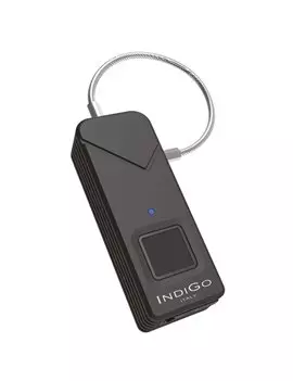 Lucchetto Indigo Lock2 Mediacom - con Impronta Digitale - MI-LOCK200 (Nero)