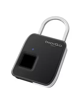 Lucchetto Indigo Lock3 Mediacom - con Impronta Digitale - MI-LOCK300 (Nero)