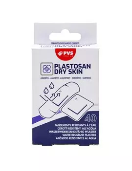 Cerotti Impermeabili Platosan Dry Skin PVS - Formati Assortiti - CER041 (Trasparente Conf. 40)
