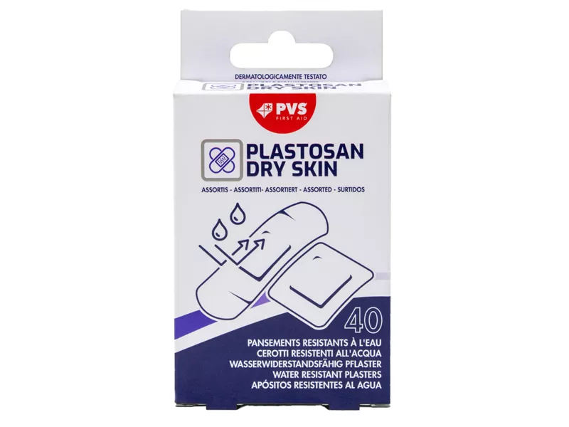 Cerotti Impermeabili Platosan Dry Skin PVS - Formati Assortiti - CER041 (Trasparente Conf. 40) Cerotti Impermeabili Platosan Dry Skin PVS - Formati Assortiti - CER041 (Trasparente Conf. 40)