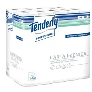 Carta Igienica Salvaspazio Tenderly Professional Lucart - Rotolo - 2 Veli - 160 Strappi - 811911U (Bianco Conf. 30)