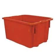 Contenitore Aragosta HDPE Mobil Plastic - 55x43x31 cm - 50 Litri - 131/50 (Arancio)
