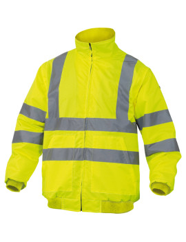 Giacca da Lavoro Reno HV Delta Plus - Taglia L - RENHVJAGT (Giallo Fluo)