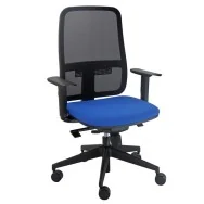 Sedia Semidirezionale Blaze BLYTN Unisit - con Braccioli Regolabili - BLYTN/BR1/SB (Blu)