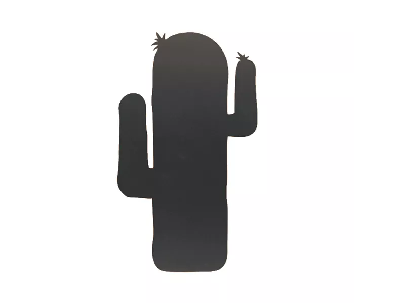 Lavagna da Parete Silhouette Securit - 39,6x29 cm - Cactus - FB-CACTUS (Nero)