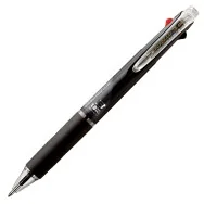 Penna Roller a Scatto Jetstream Uni-Ball - 1 mm - M-SXE3-400-N (Fusto Nero 3 Colori)