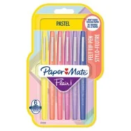 Penna con Punta Sintetica Flair Nylon Paper Mate - 1 mm - 2137276 (Assortiti Pastel Conf. 6)