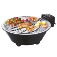 Griglia elettrica da Tavolo BBQ1 Melchioni - 1250 W - 118380031 (Nero)