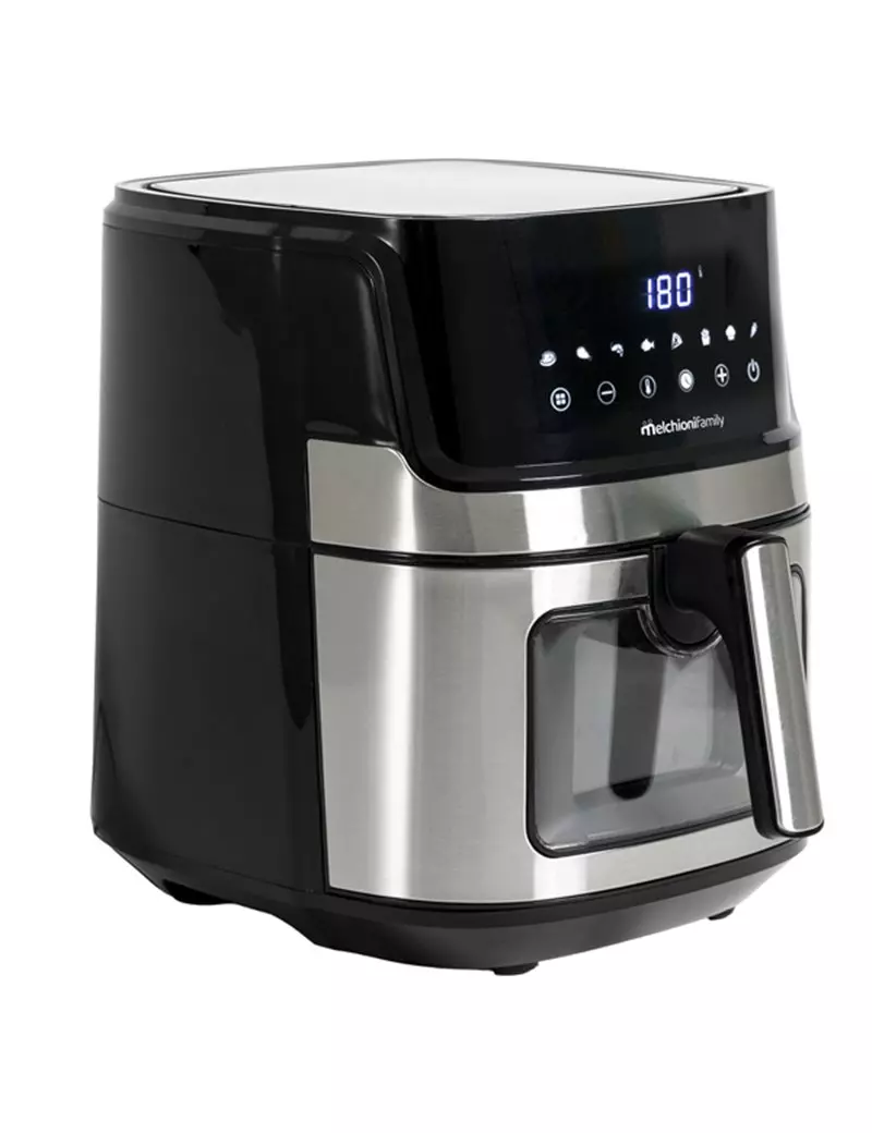 Friggitrice ad Aria Smart Ginevra Melchioni - 1600 W - 118340033 (Nero) Friggitrice ad Aria Smart Ginevra Melchioni - 1600 W - 118340033 (Nero)