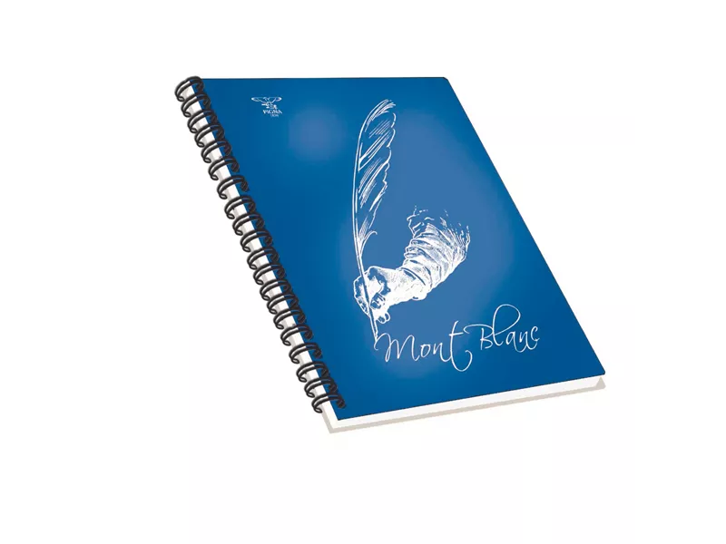 Blocco Spiralato Mont Blanc Pigna - A4 - Bianco - 70 Fogli - 0230688BI (Assortiti Conf. 5)