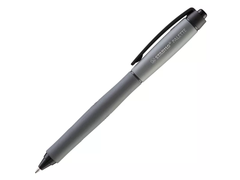 Penna Gel a Scatto Palette Stabilo - 0,7 mm - 268/46-01 (Nero Conf. 10)