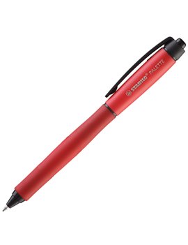 Penna Gel a Scatto Palette Stabilo - 0,7 mm - 268/40-01 (Rosso Conf. 10)