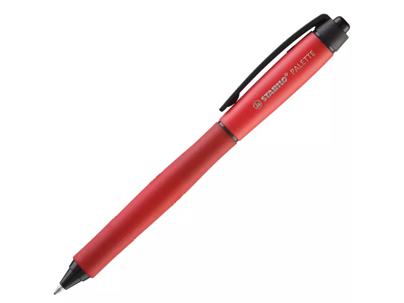 Penna Gel a Scatto Palette Stabilo - 0,7 mm - 268/40-01 (Rosso Conf. 10)