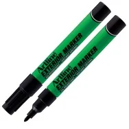 Marcatore Permanente Exterior Artline - Punta Tonda - 1,5 mm - A EXM/N (Nero)