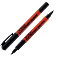 Marcatore Permanente Electricians Artline - Doppia Punta - 0,4-1 mm - A ELFT/N (Nero)