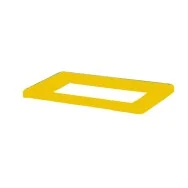 Coperchio per Gettacarte Bob Color Medial International - 30,5x20x2 cm - 790416 (Giallo)