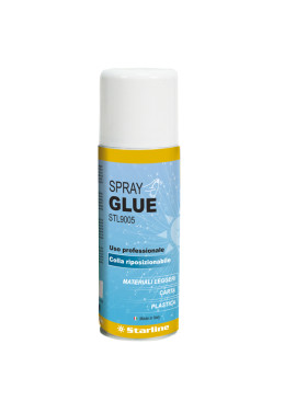Colla Spray Rimovibile Starline - 400 ml - A02014 (Trasparente)