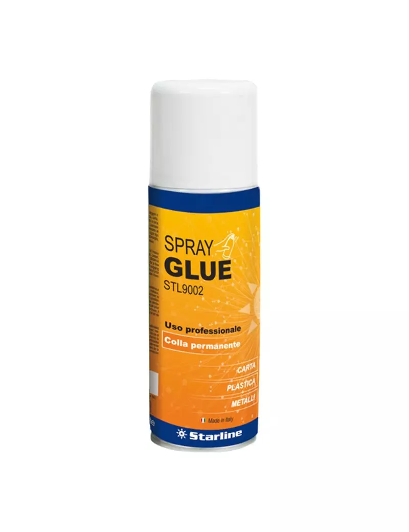 Colla Spray Permanente Starline - 400 ml - A02013 (Trasparente) Colla Spray Permanente Starline - 400 ml - A02013 (Trasparente)
