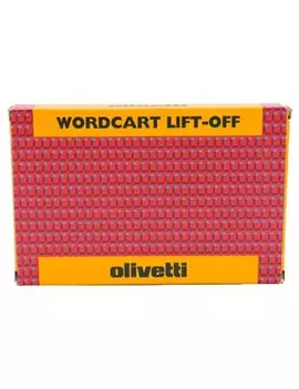 Nastro Originale Olivetti 80670 Wordcart Lift-Off (Nero)