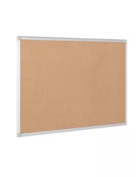 Lavagna in Sughero con Cornice in Alluminio Earth Bi-Office - 120x90 cm - CA051790