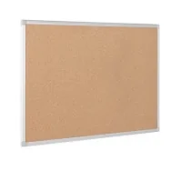 Lavagna in Sughero con Cornice in Alluminio Earth Bi-Office - 120x90 cm - CA051790