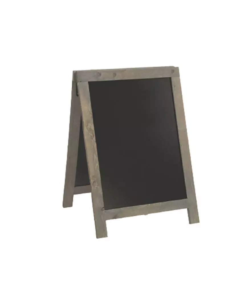 Lavagna Sandwich Nature Securit - 85x54,5x44 cm - SBD-NG-85 (Legno Grigio) Lavagna Sandwich Nature Securit - 85x54,5x44 cm - SBD-NG-85 (Legno Grigio)