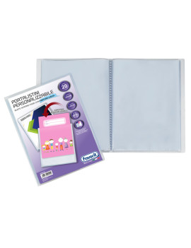 Portalistino Personalizzabile Premium Favorit - 22x30 cm - 20 Buste - 400090484 (Trasparente)