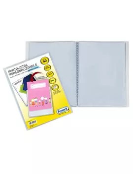 Portalistino Personalizzabile Premium Favorit - 22x30 cm - 40 Buste - 400090485 (Trasparente)